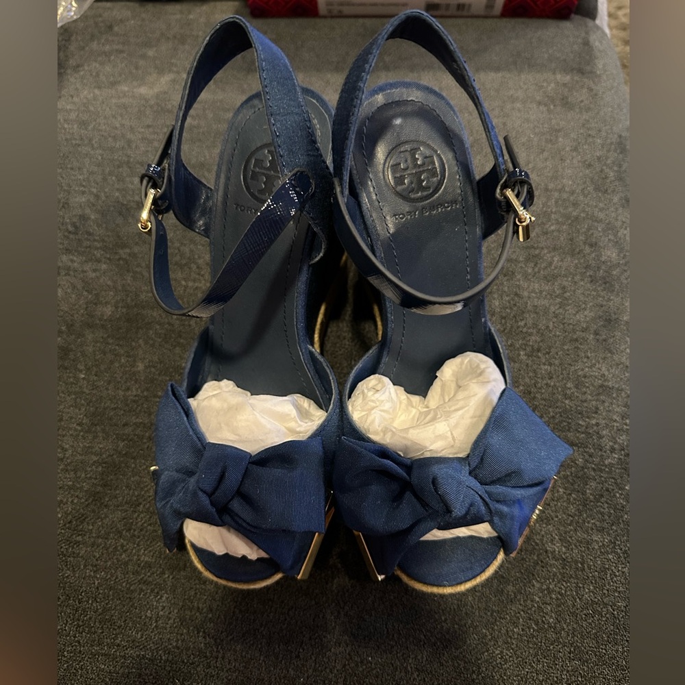 Tory Burch Penny 120MM Wedge Sandal